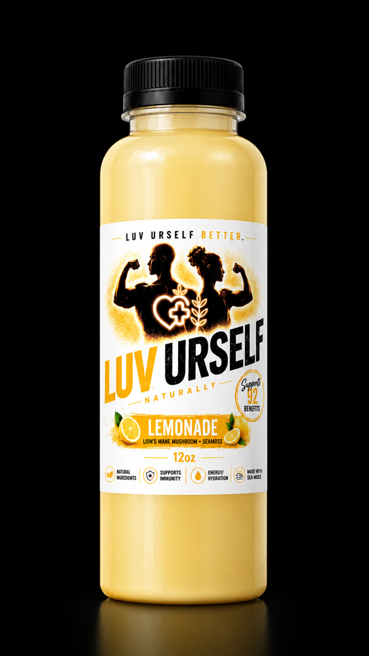 Lemonade(Seamoss +Lion's mane mushroom Lemonade)4-pack 12oz